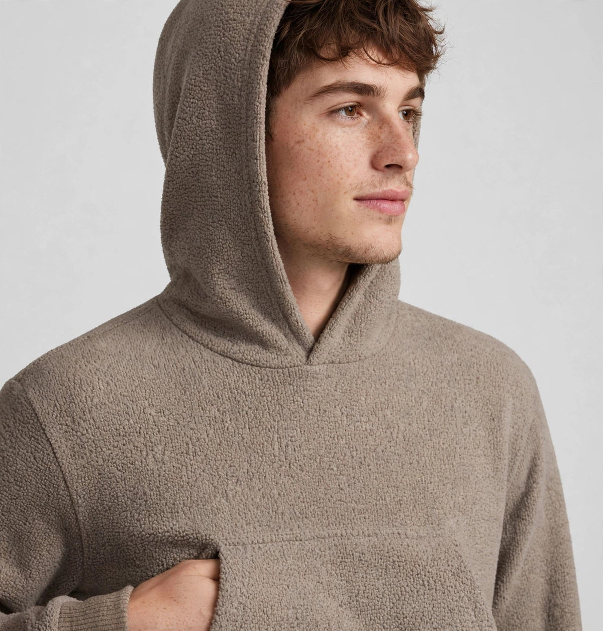 Taupe / Beige Hoodie