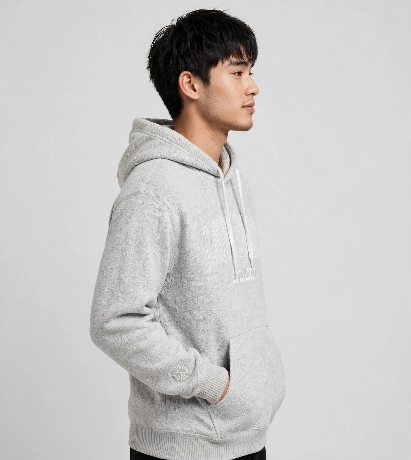 LONG BEACH Grey Hoodie
