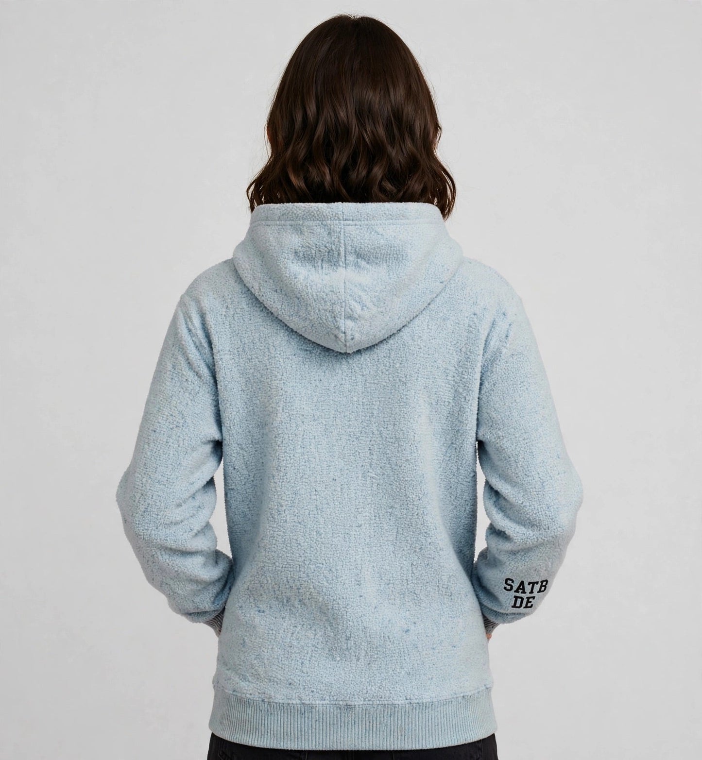BASEBALL Sherpa Blue Hoodie