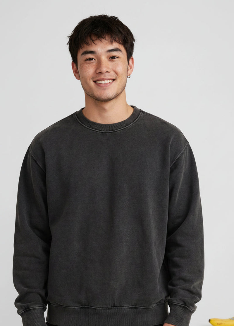 Charcoal Oversize Sweat Shirt