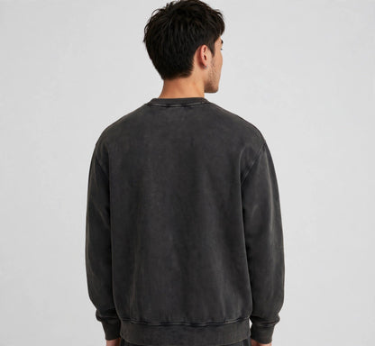 Charcoal Oversize Sweat Shirt