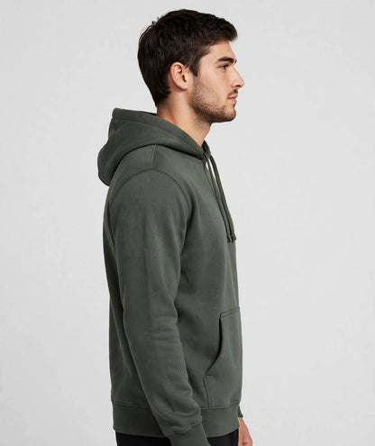 Dark Greenish Plain Hoodie